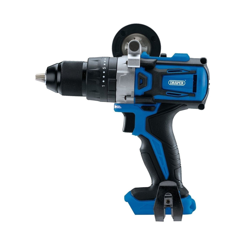 Draper D20 20V Brushless Combi Drill (Sold Bare) 55338 Draper  - Town Parts