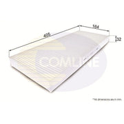 Comline Cabin Air Filter (Pollen Filter) EKF251