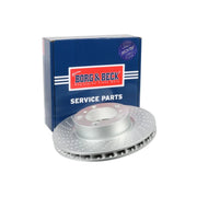 Borg & Beck 2 x Front / Brake Discs BBD6120S