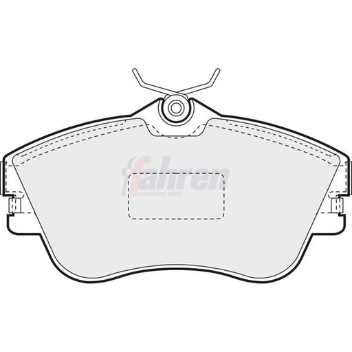 Fahren Front Brake Pad Set FBP3474