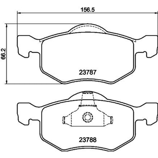 Mintex Front Brake Pad Set MDB2083