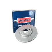 Borg & Beck 2 x Vented Front Brake Discs BBD6163S-x2