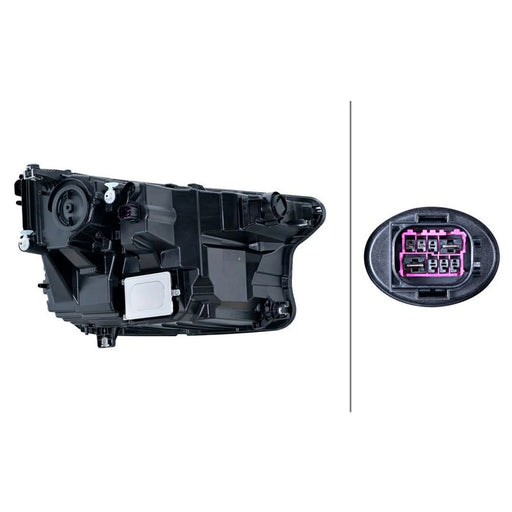 Hella Headlight Headlamp LED Left 1LX 015 414-431
