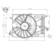 NRF Engine Cooling Fan 47964