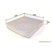 Comline Cabin Air Filter (Pollen Filter) EKF264