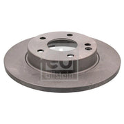 Febi 2 x Solid Front Brake Discs 17733