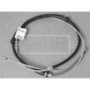 Borg & Beck Handbrake Cable Right Rear BKB3462