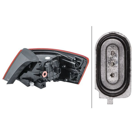 Hella Tail Light / Lamp W21W Left 2SD 012 833-031