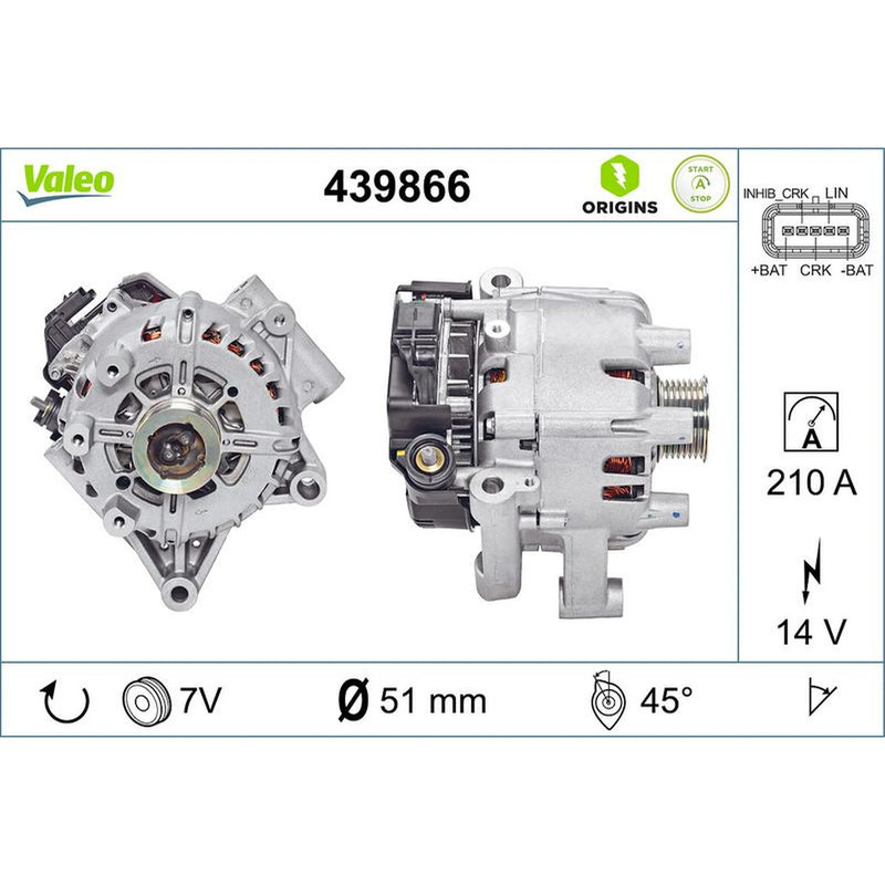 Valeo Istars Origins Subaru 439866