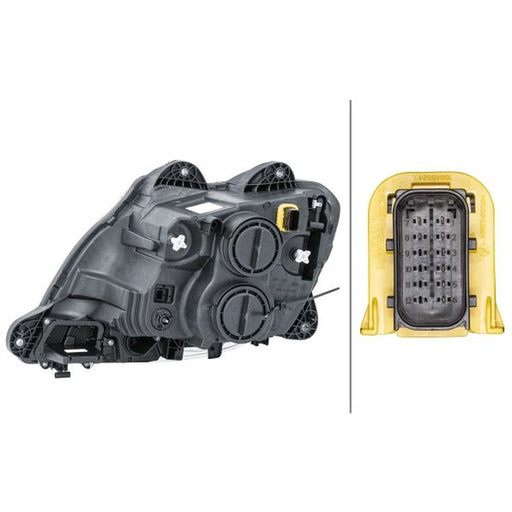 Hella Headlight Headlamp P21W Right 1LD 010 116-601