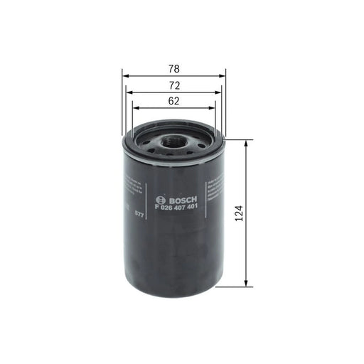 Bosch Engine Oil Filter F 026 407 401