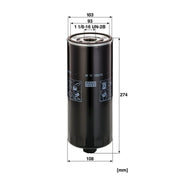 MANN-FILTER Engine Oil Filter W 11 102/15
