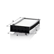 MANN-FILTER Cabin Air Filter (Pollen Filter) Driver's Side CU 3518