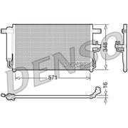 Denso Air Conditioning Condenser fits Hyundai Accent II 1999-2005 1.3 1.5 1.6