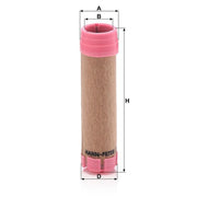 MANN-FILTER Secondary Engine Air Filter CF 52/2