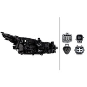 Hella Headlight Headlamp LED Left 1LX 354 895-071