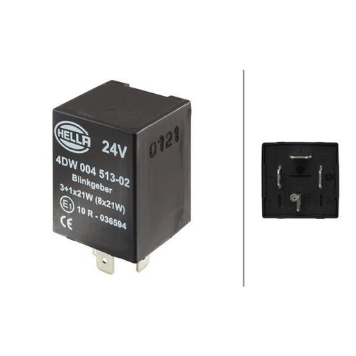 Hella Indicator Flasher Relay 4DW 004 513-021