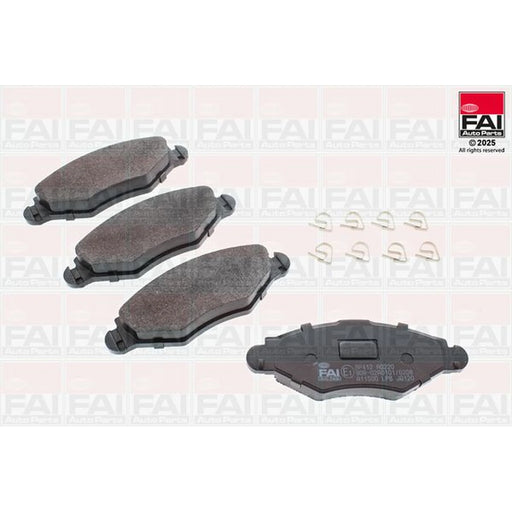 FAI Front Brake Pad Set BP412