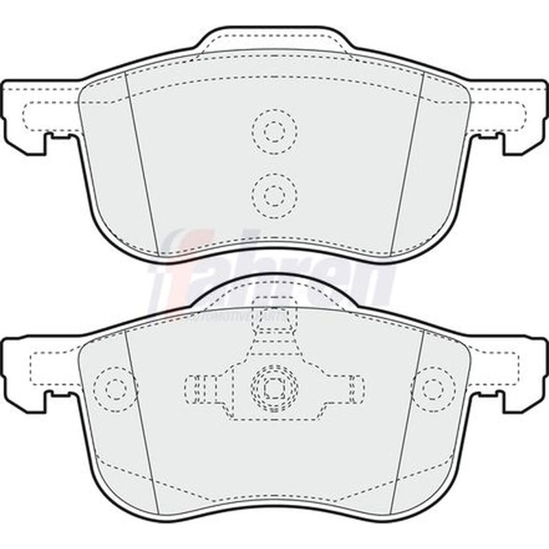 Fahren Front Brake Pad Set FBP3044