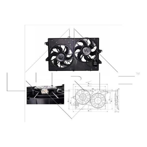 NRF Engine Cooling Fan 47000