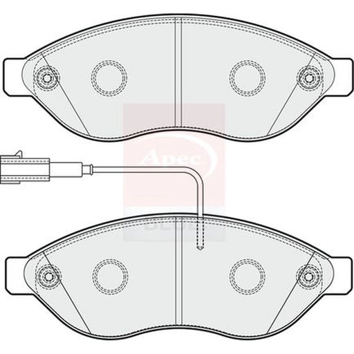 Apec Front Brake Pad Set PD3354
