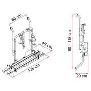 Fiamma Carry Bike 200D 2 Bike Cycle Rack Van Conversion - Fiamma - Van Life Living