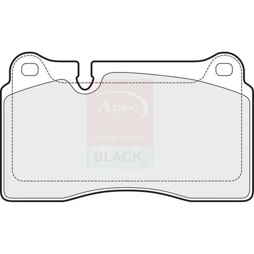 Apec Front Brake Pad Set PAD1508B