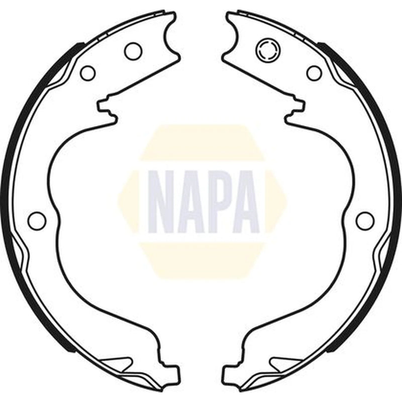 NAPA Parking Brake Shoe Set NBS5029