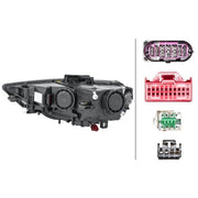 Hella Headlight Headlamp PSY24W Right 1EL 010 740-321