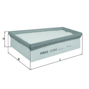 Mahle Engine Air Filter LX 3014