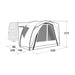 Outwell Seacrest Poled Driveaway Campervan Awning - Outwell - Van Life Living