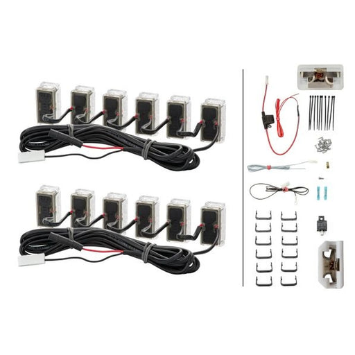 Hella Lamp Drl Ledayflex II 6MOD MD24 Set 2PT Vehicle Front 2PT 980 789-941 2PT
