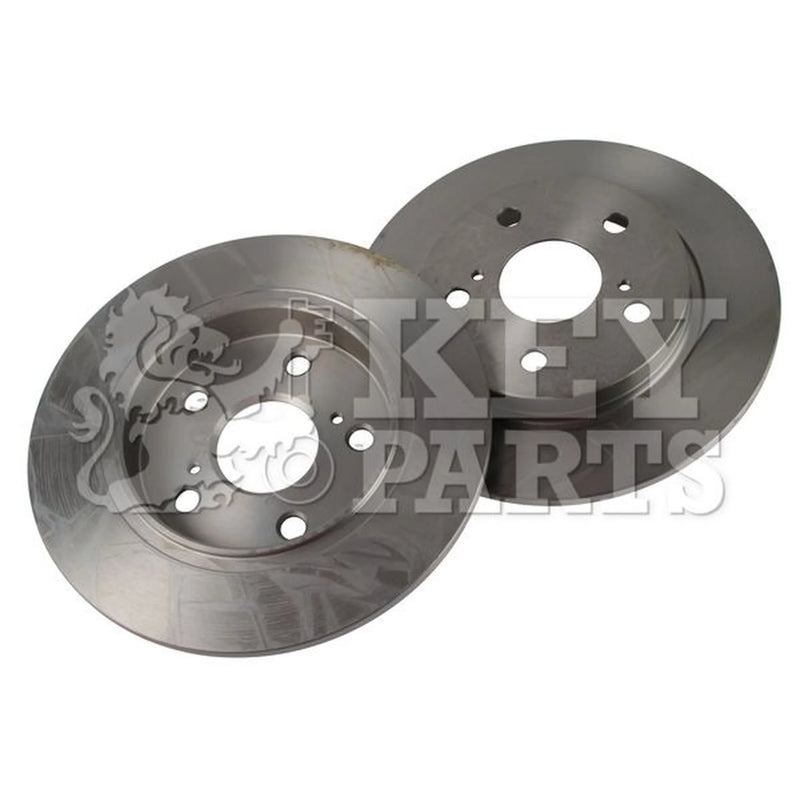 Key Parts 2 x Rear Brake Discs KBD4664-x2