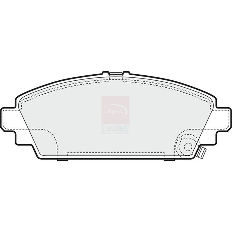 Apec Front Brake Pad Set PD3505