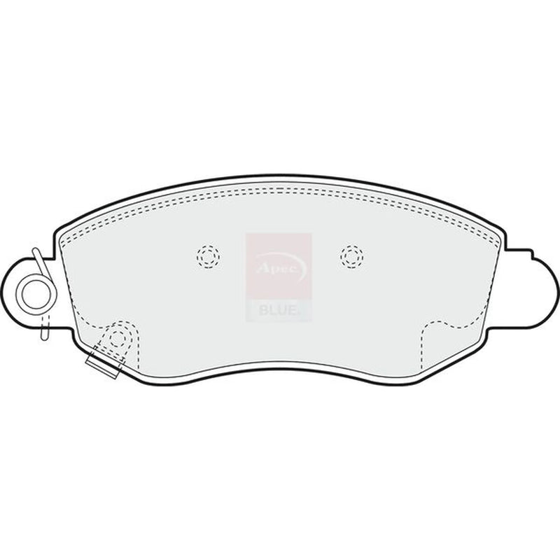 Apec Front Brake Pad Set PD3050
