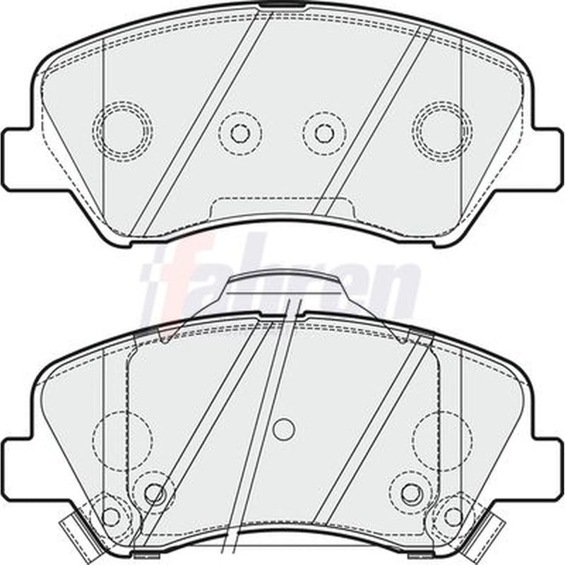 Fahren Front Brake Pad Set FBP3361