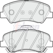 Fahren Front Brake Pad Set fits Hyundai Accent IV 2010-2018 1.4 1.6