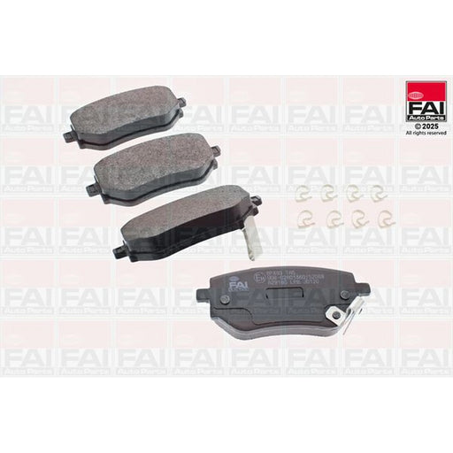 FAI Rear Brake Pad Set BP493