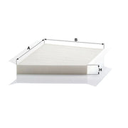 MANN-FILTER Cabin Air Filter (Pollen Filter) CU 3172
