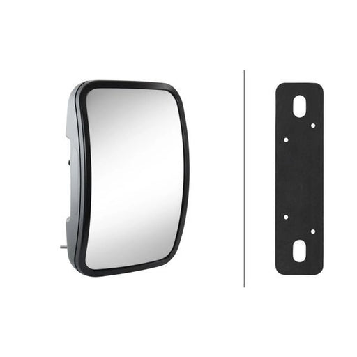 Hella Ramp Mirror Wide Thick 8SB 501 446-022