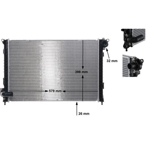 Mahle Engine Radiator CR 983 000S