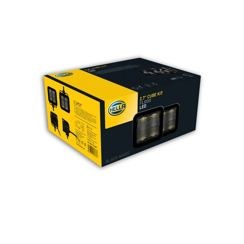 Hella Led Cube Kit 2.7 Flood 1FA 358 176-801 1FA 358 176-801