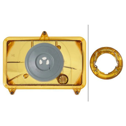 Hella Headlight Headlamp H4 Left 1AB 008 888-051