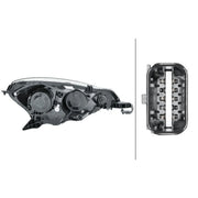 Hella Headlight Headlamp H7/H1 Left 1EJ 354 674-011