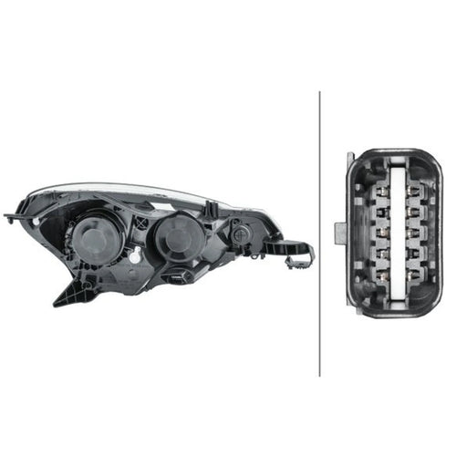 Hella Headlight Headlamp H7/H1 Left 1EJ 354 674-011
