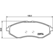 Mintex Front Brake Pad Set MDB2637