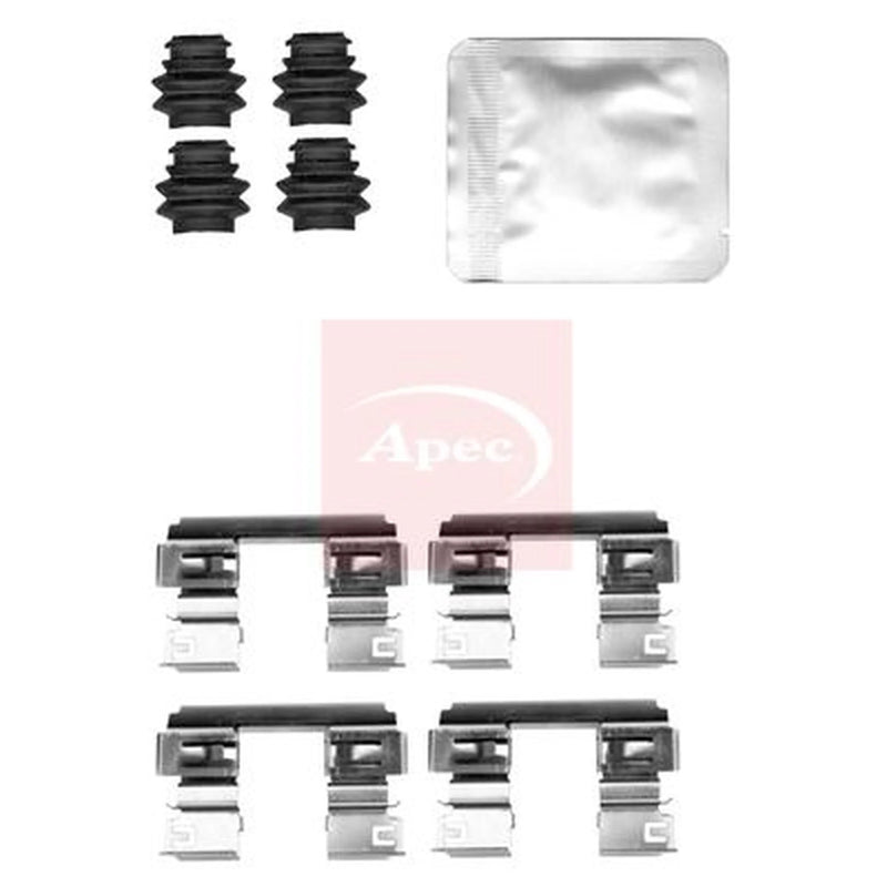 Apec Brake Pad Accessory Fitting Kit Rear KIT1625
