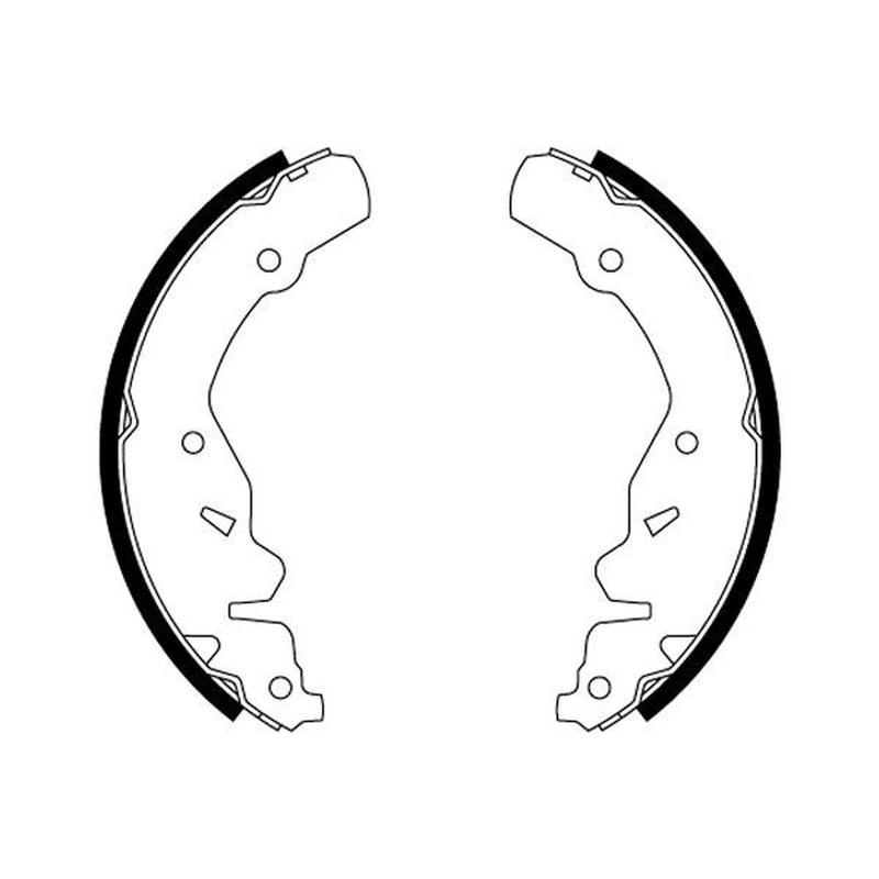 Textar Brake Shoe Set Axle Kit 91064200