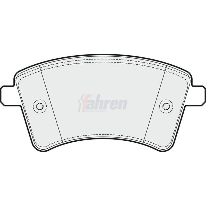 Fahren Front Brake Pad Set FBP3245