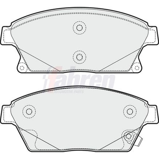 Fahren Front Brake Pad Set FBP3268